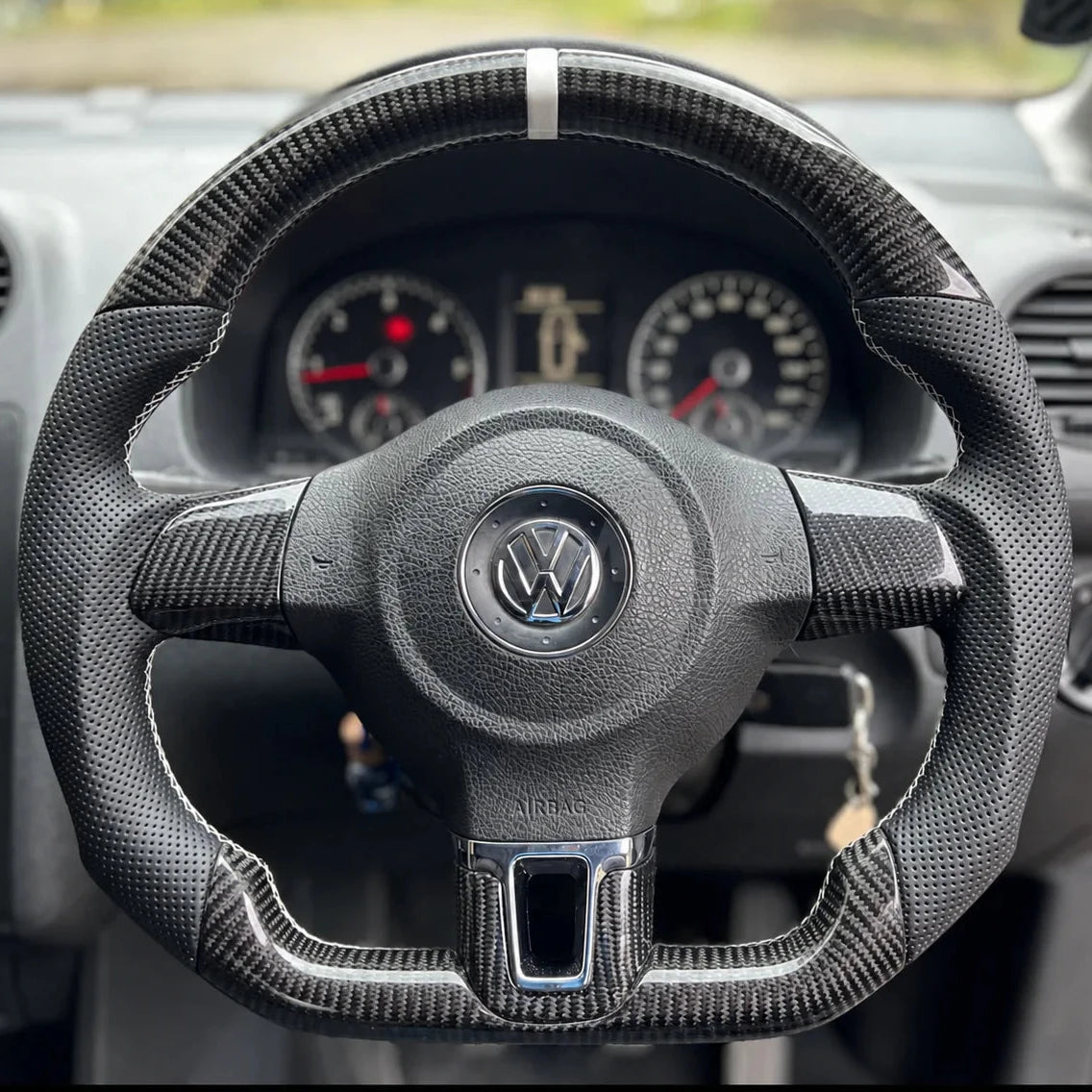 VW MK3 Scirocco Carbon Fibre Steering Wheels