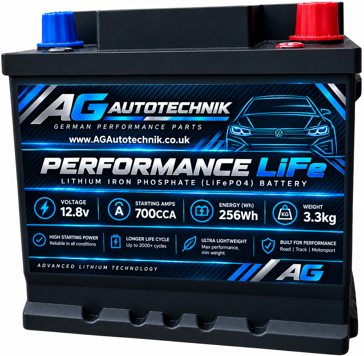 Performance LiFe 12v Lithium Engine Starter Batteries 🔋