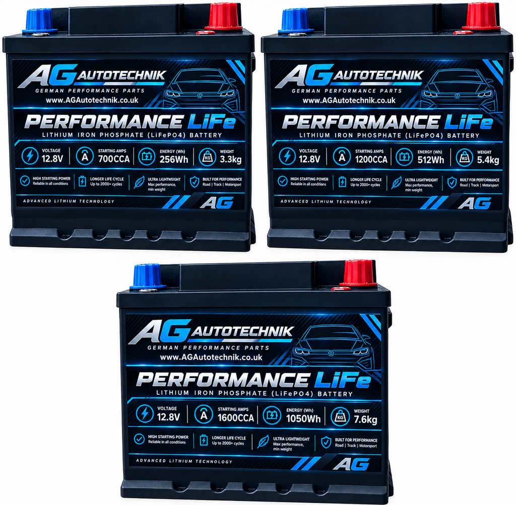 Performance LiFe 12v Lithium Engine Starter Batteries 🔋