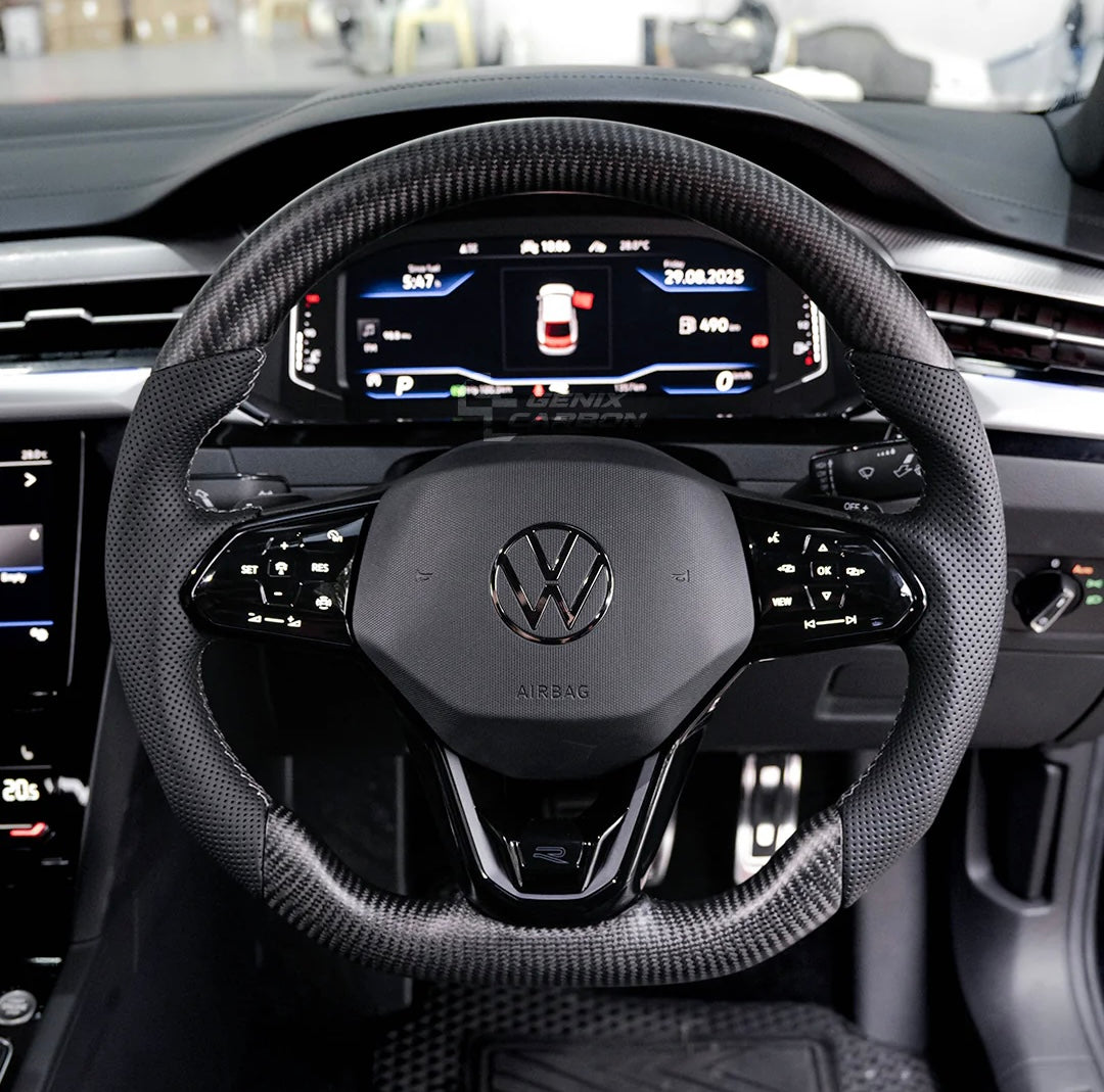 VW MK8/8.5 Golf Carbon Fibre Steering Wheels