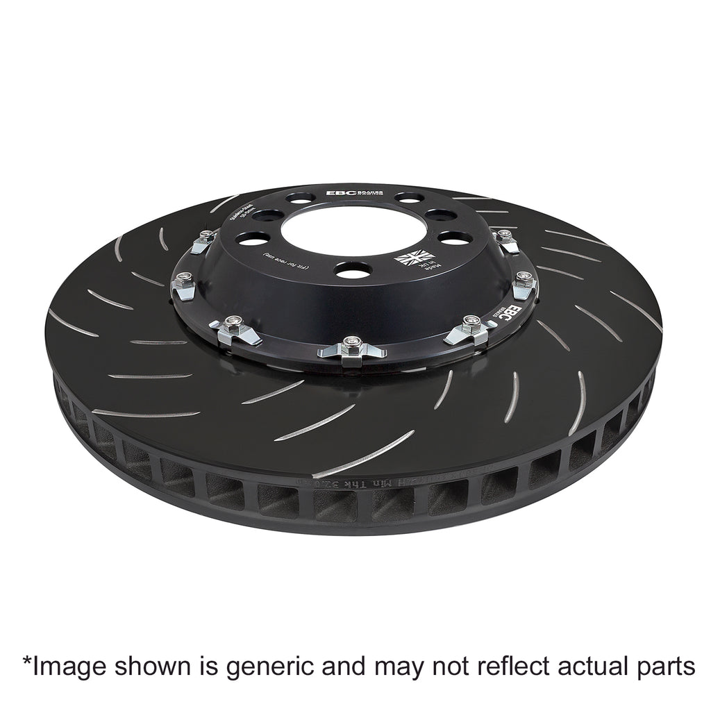 Front Racing 2-Piece Floating Brake Disc Rotors (Pair) 340MM SG2FC1877