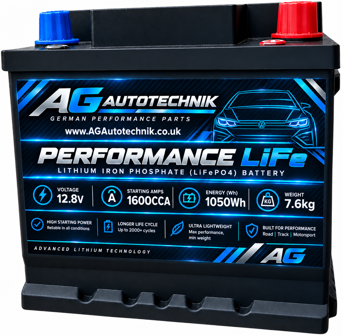 Performance LiFe 12v Lithium Engine Starter Batteries 🔋
