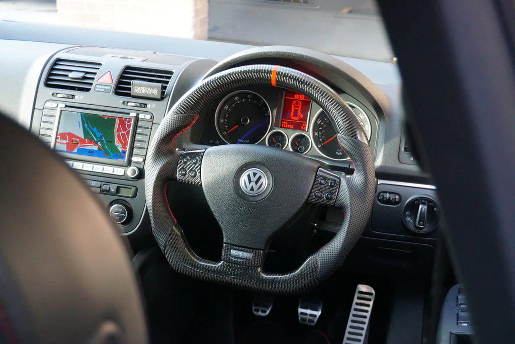 VW MK5 Golf Carbon Fibre Steering Wheels