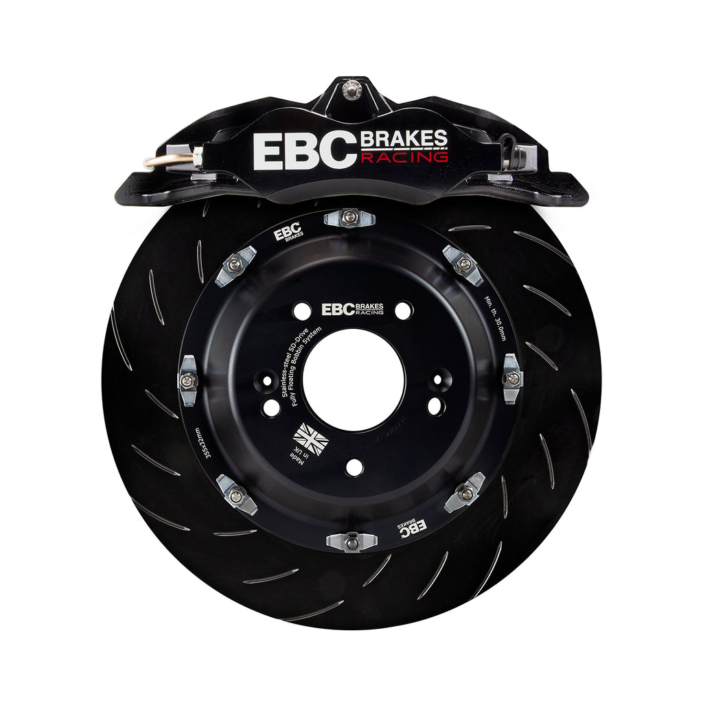 EBC Brakes Balanced Big Brake Kit (BLACK) 330x28 Disc BBK007BLK-2