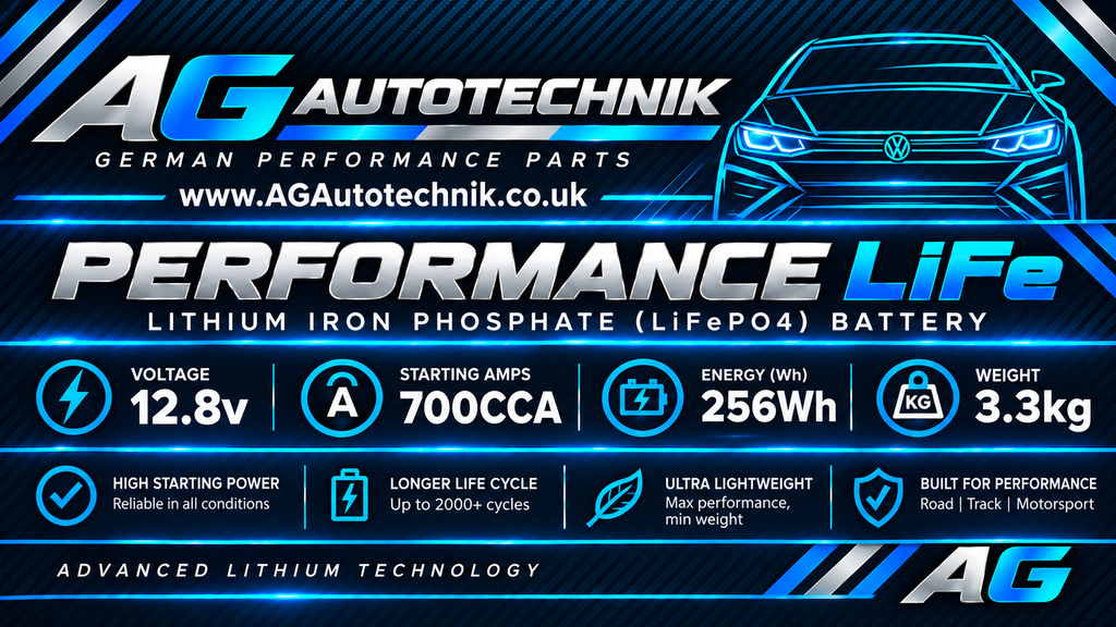 Performance LiFe 12v Lithium Engine Starter Batteries 🔋