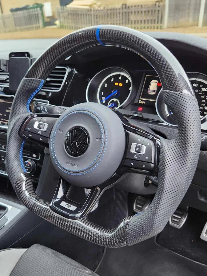 VW Custom Trimmed Round Airbag Covers (2013-2020)