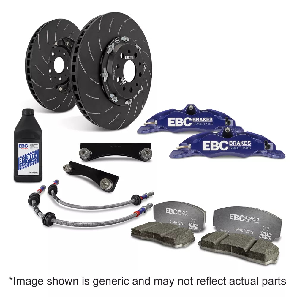 EBC Brakes Balanced Big Brake Kit (BLUE) 330x28 Disc BBK007BLU-2