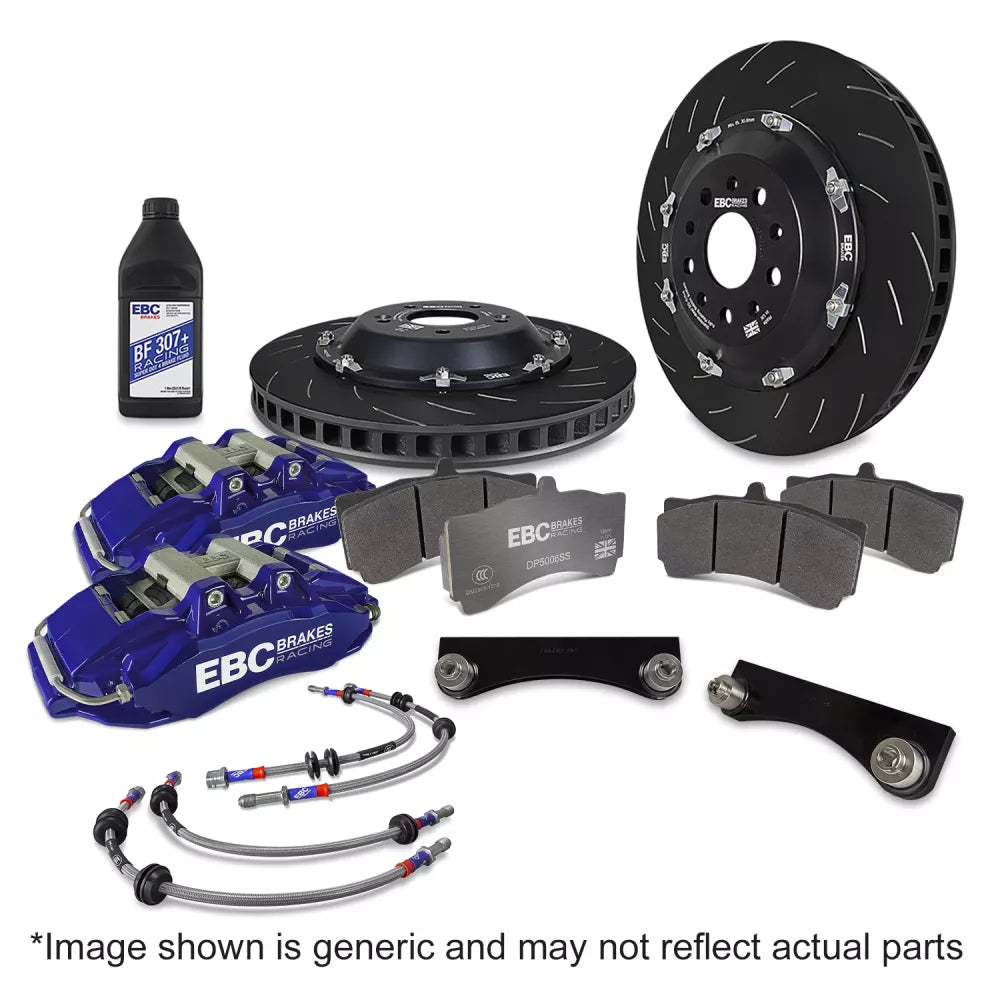 EBC Brakes Balanced Big Brake Kit (BLUE) 355x32 Disc BBK041BLU-1