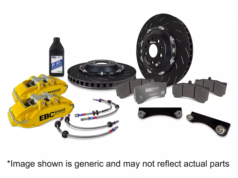 EBC Brakes Balanced Big Brake Kit (YELLOW) 355x32 Disc BBK041YEL-1