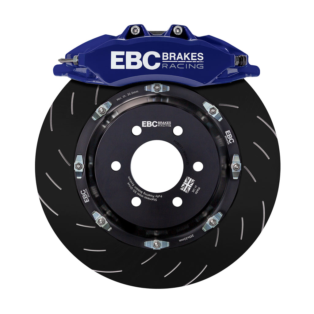 EBC Brakes Balanced Big Brake Kit (BLACK) 380x36 Disc BBK033BLU-2