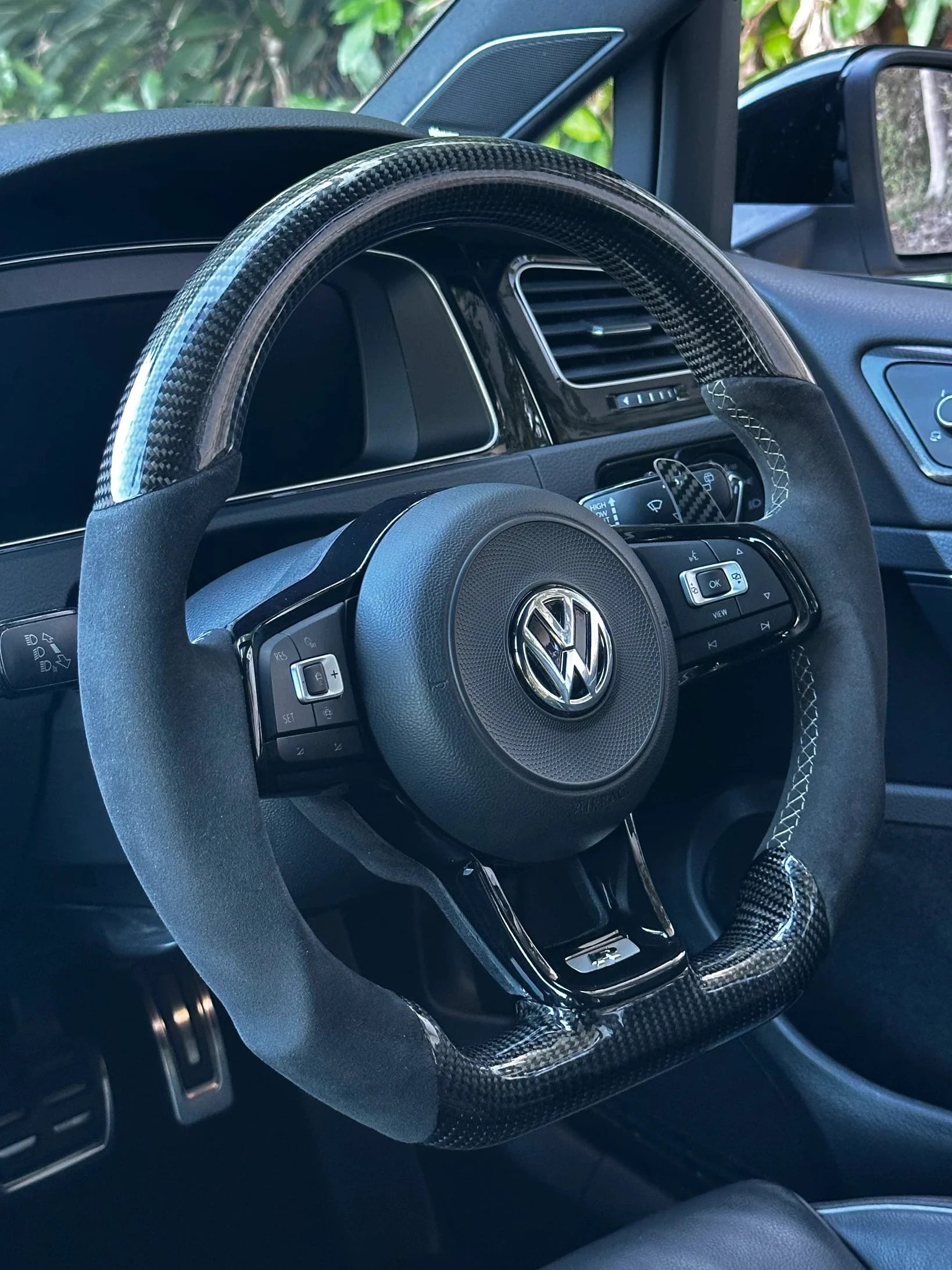 VW Scirocco MK3.5 Carbon Fibre Steering Wheels
