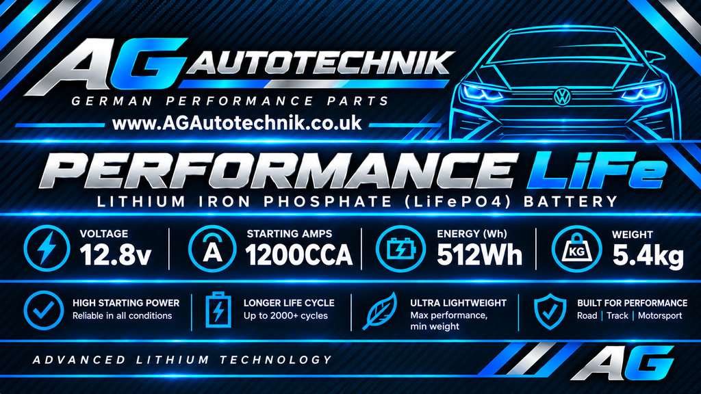 Performance LiFe 12v Lithium Engine Starter Batteries 🔋