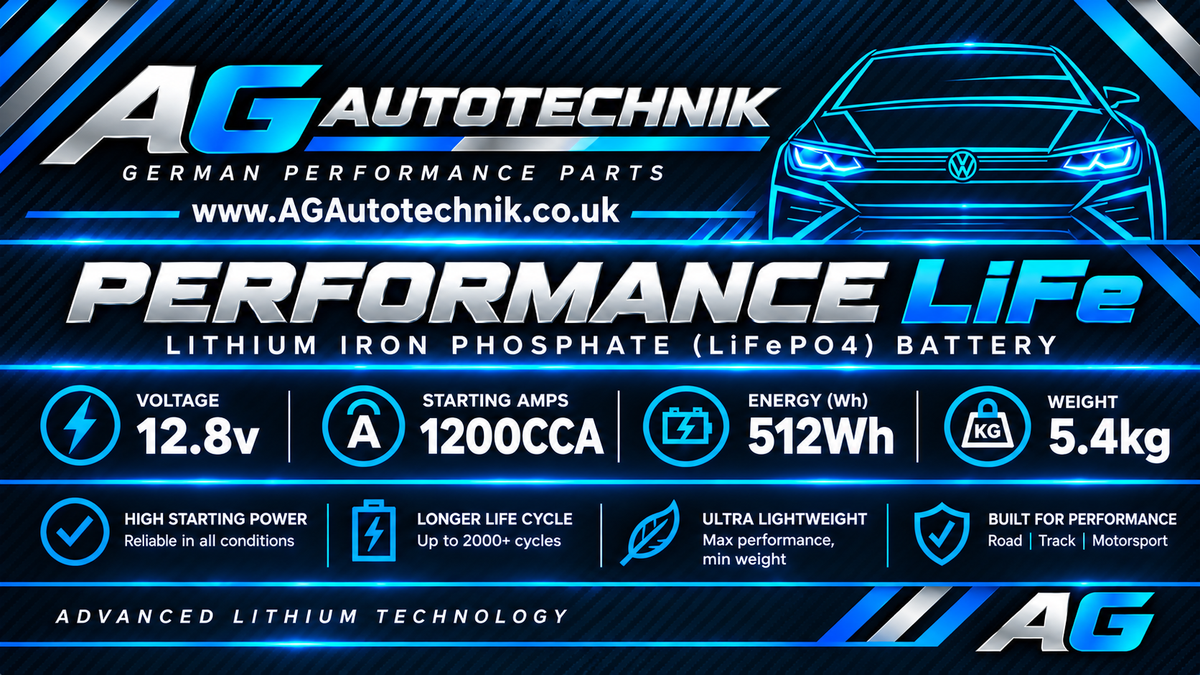 Performance LiFe 12v Lithium Engine Starter Batteries 🔋