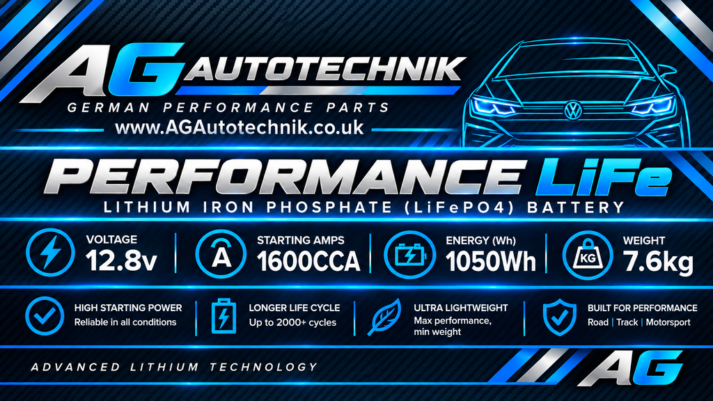Performance LiFe 12v Lithium Engine Starter Batteries 🔋
