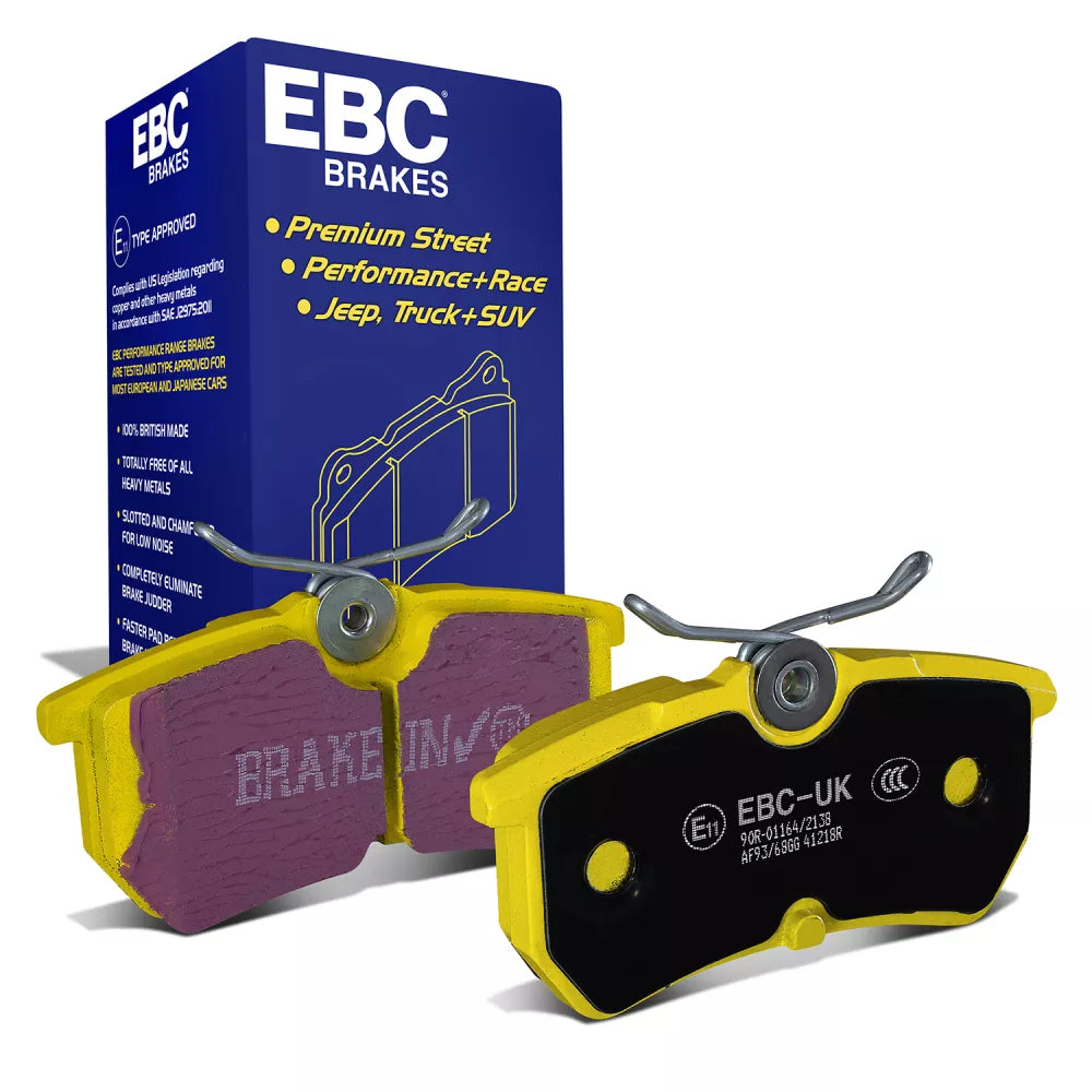 Rear Yellowstuff 4000 Series Street and Track Brake Pad Set DP41218R