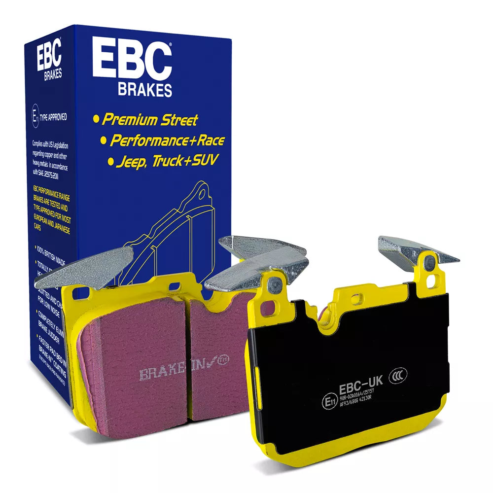 Front Yellowstuff 4000 Series Street and Track Brake Pad Set 340MM DP42130R