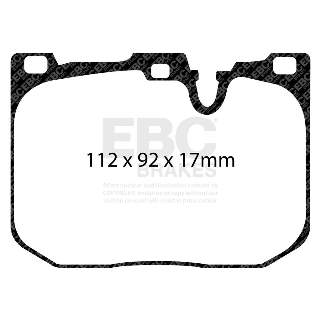 Front Racing RP-X™ Track and Race Brake Pads 340MM DP82130RPX