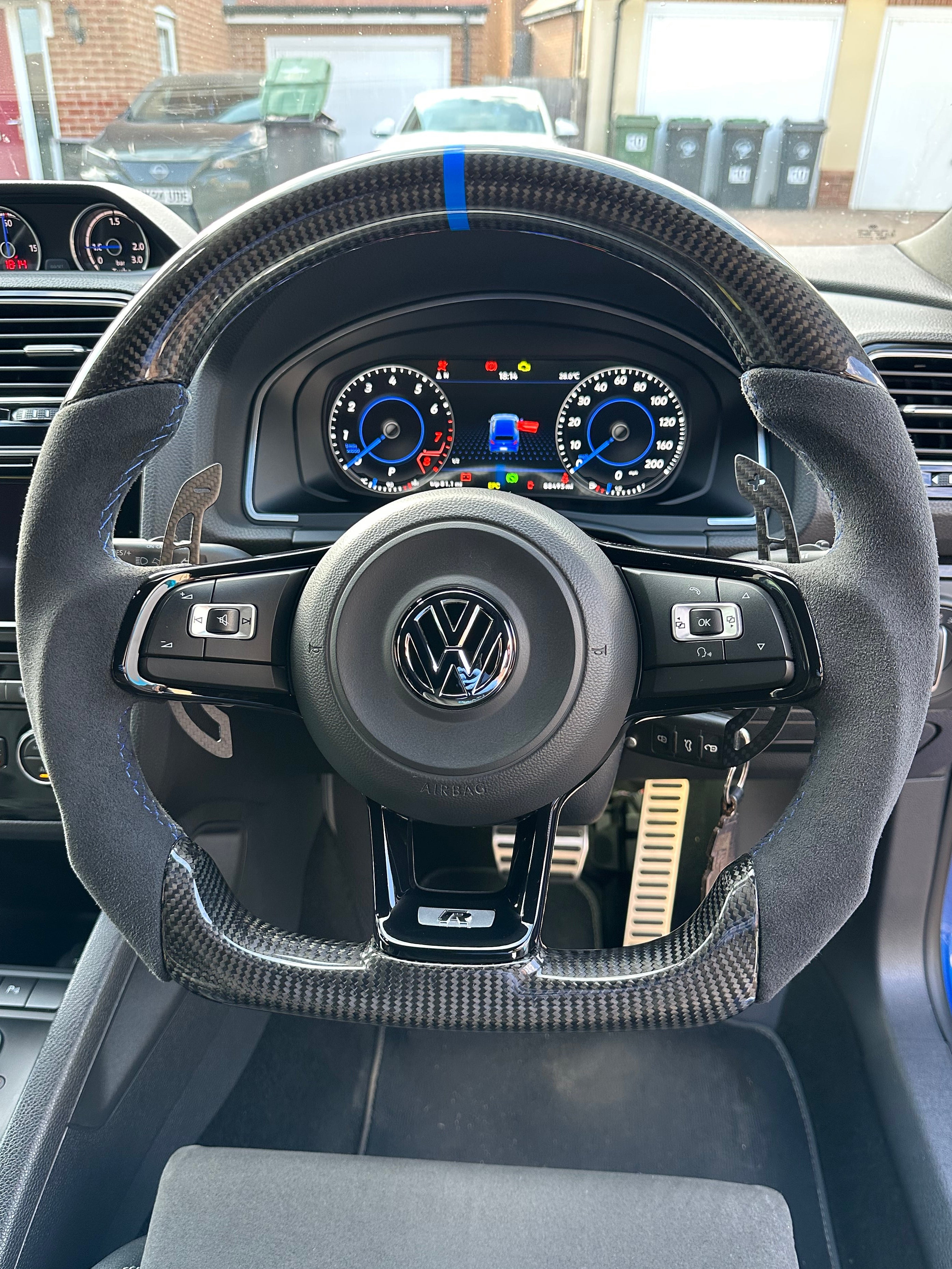 VW Scirocco MK3.5 Carbon Fibre Steering Wheels