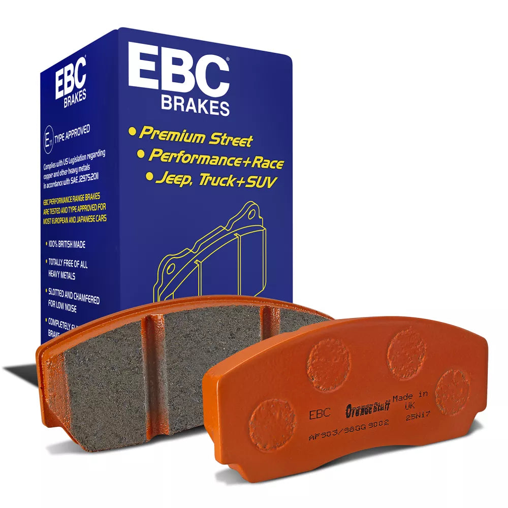 Front Orangestuff 9000 Series Race Brake Pad Set DP92149