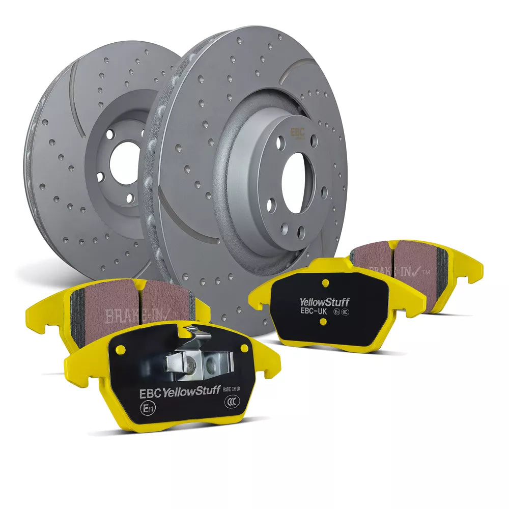 Rear Yellowstuff Pad and GD Disc Rotor Kit 300MM PD13KR570