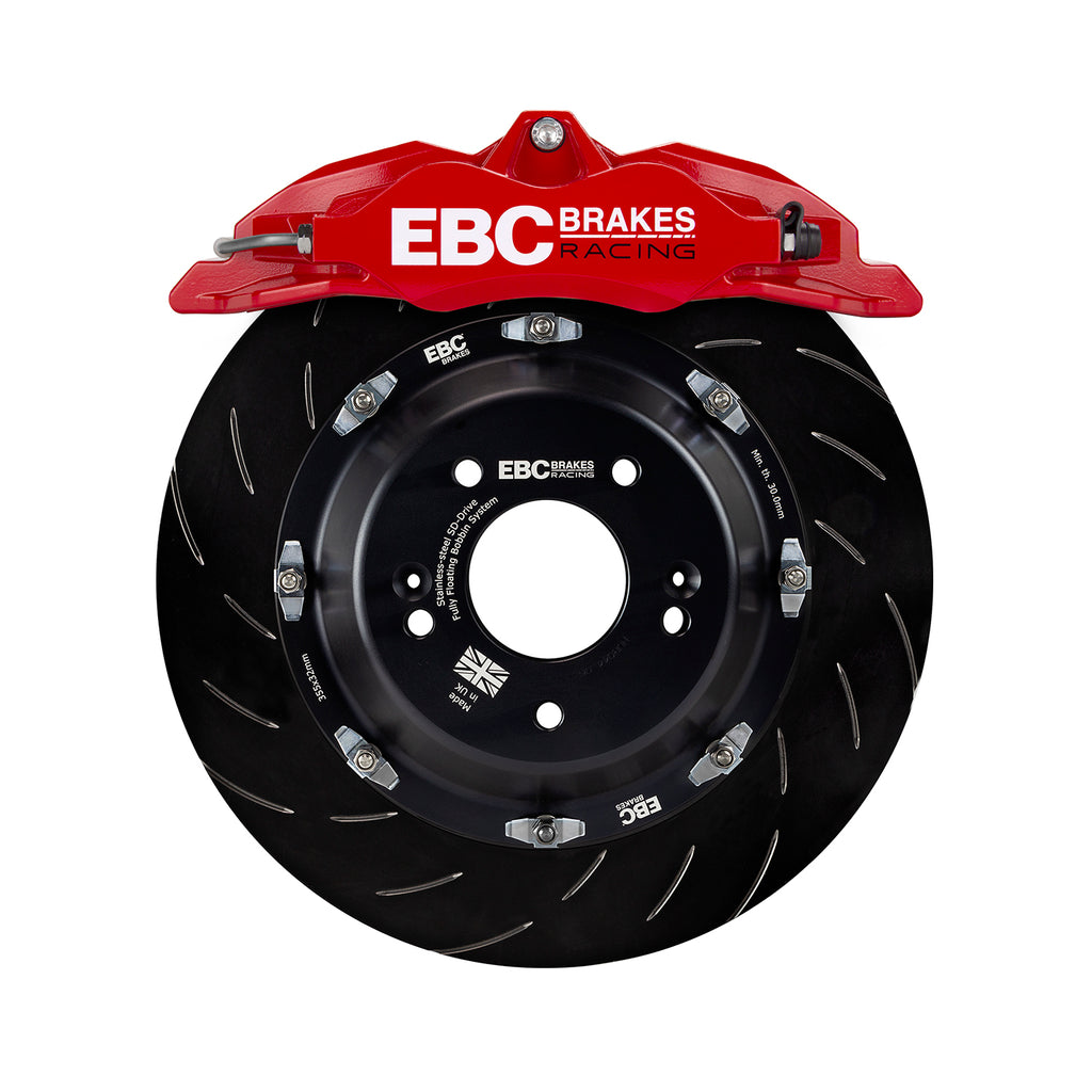 EBC Brakes Balanced Big Brake Kit (RED) 330x28 Disc BBK007RED-2