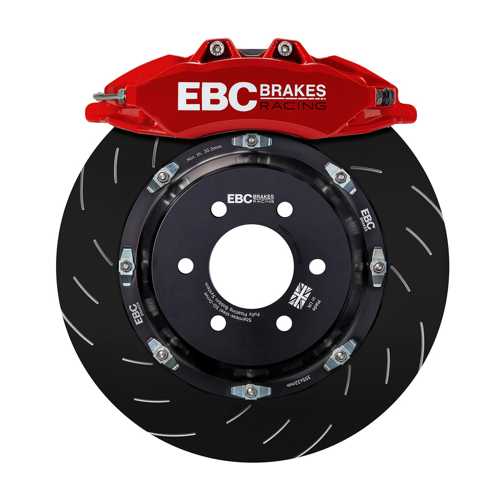 EBC Brakes Balanced Big Brake Kit (RED) 355x32 Disc BBK041RED-1