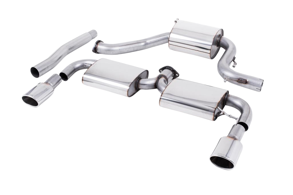 Milltek VW Scirocco R - Resonated Cat-Back Exhaust System - SSXVW203