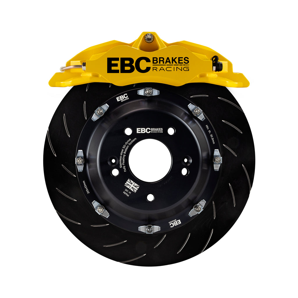 EBC Brakes Balanced Big Brake Kit (YELLOW) 330x28 Disc BBK007YEL-2